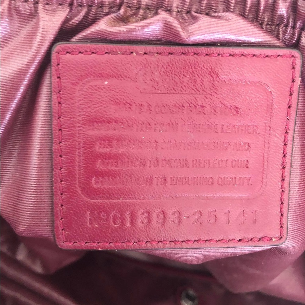 Coach Patent Leather Diaper Bag - Picture 4 of 6